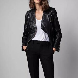 Zadig & Voltaire Leather Jacket